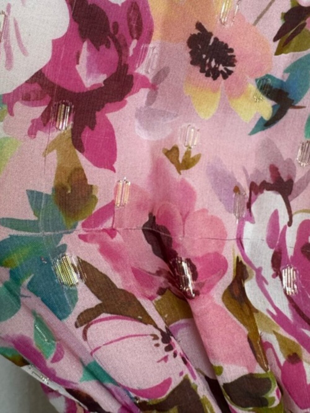 Shoshanna Zahra Floral Gown Maxi Dress in Size 6 - Picture 11 of 11